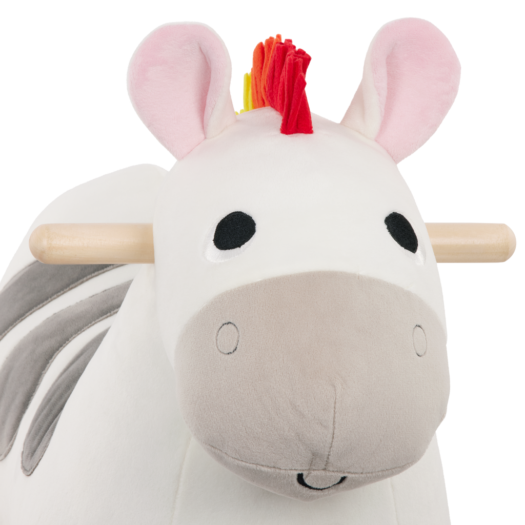 Rocking zebra toy for toddlers