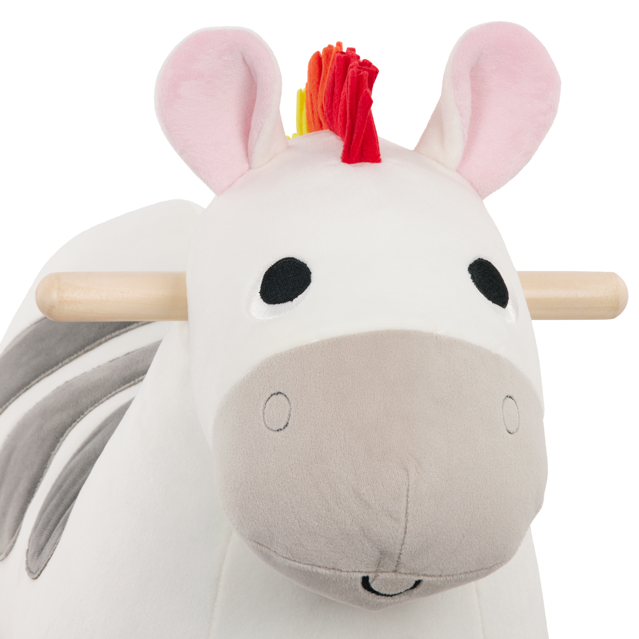 Rocking zebra toy for toddlers