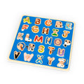 An alphabet puzzle for toddlers and kids.