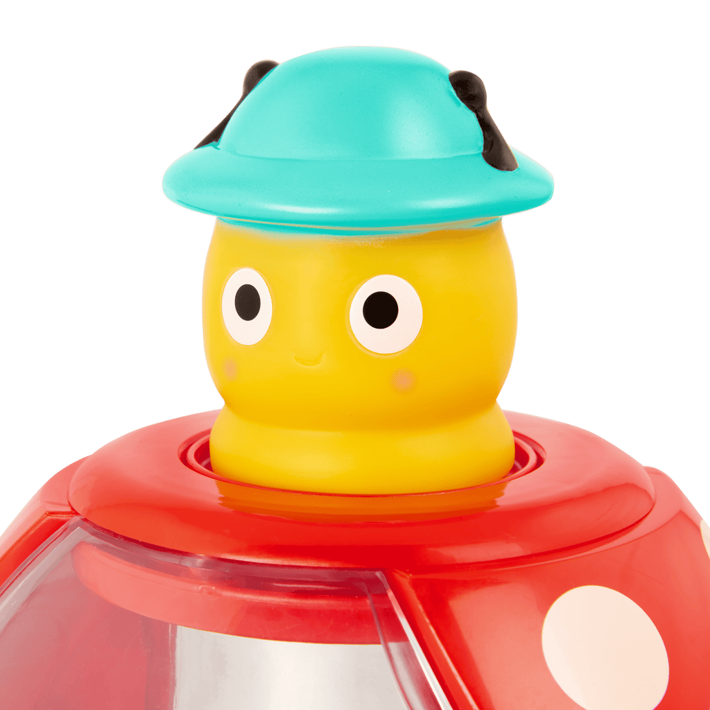 popping lady bug toy for kids