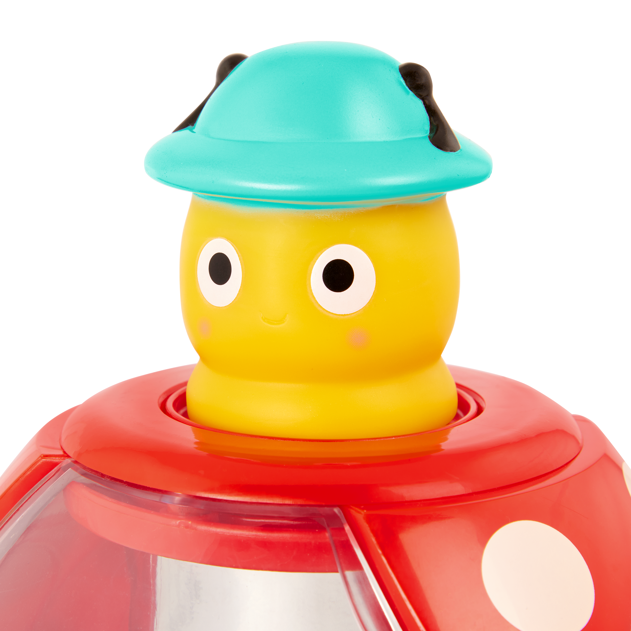 popping lady bug toy for kids