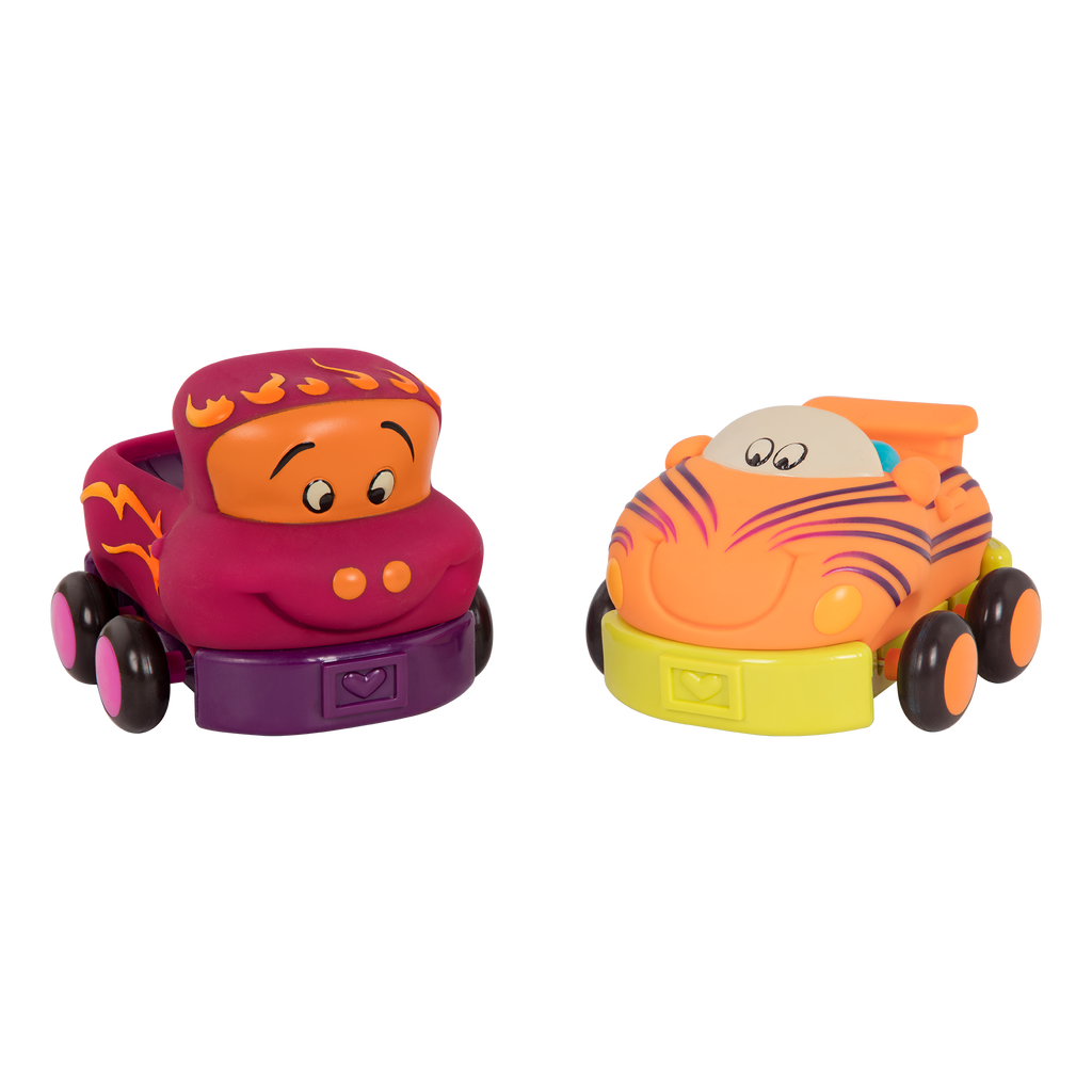 Pull-back toy vehicles