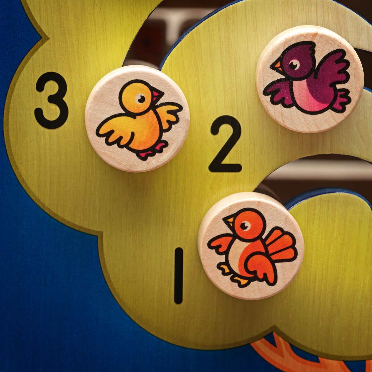 Wooden activity cube