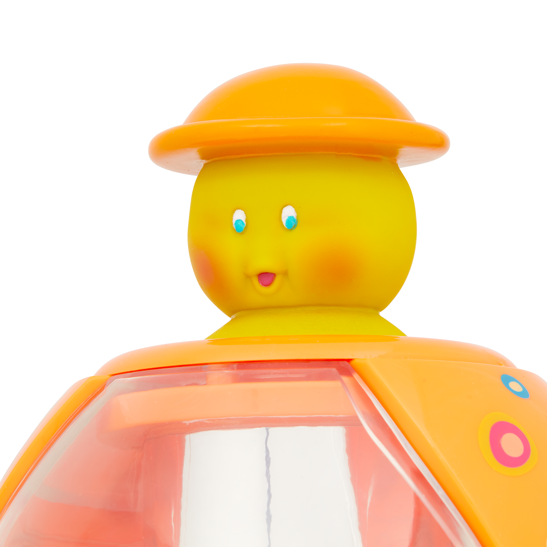 Ladybug tumble toy with colorful balls