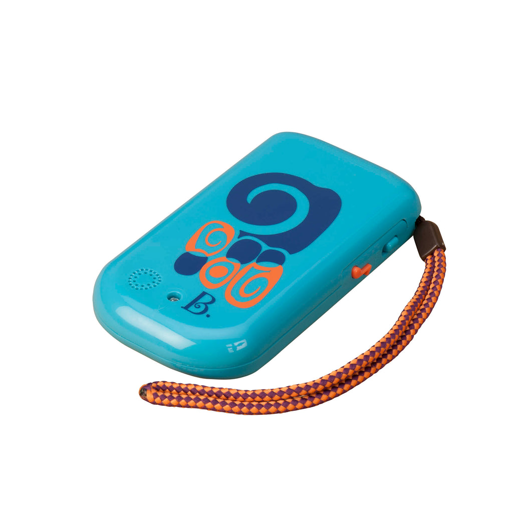 Interactive toy smartphone.