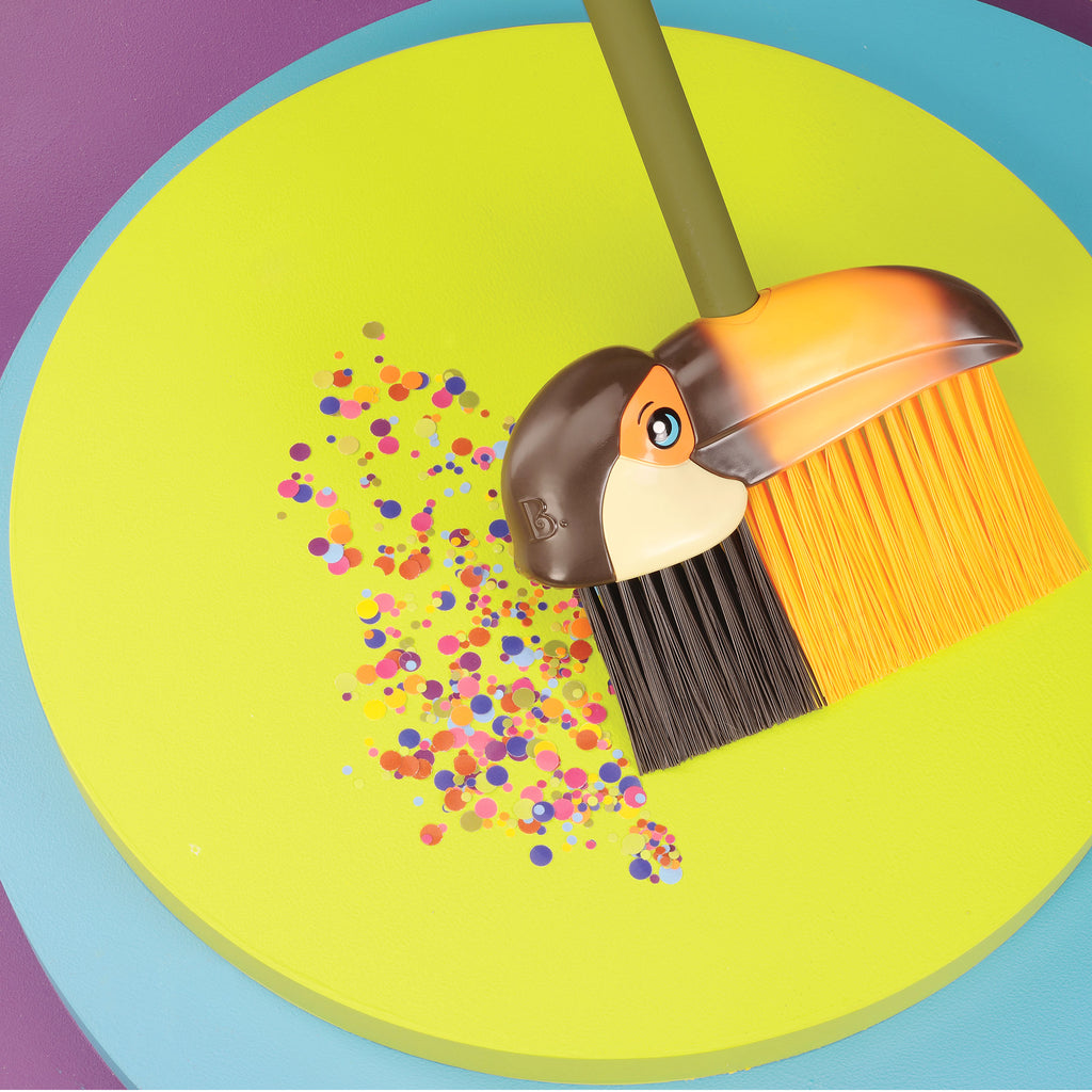 Tropical themed toy cleaning set