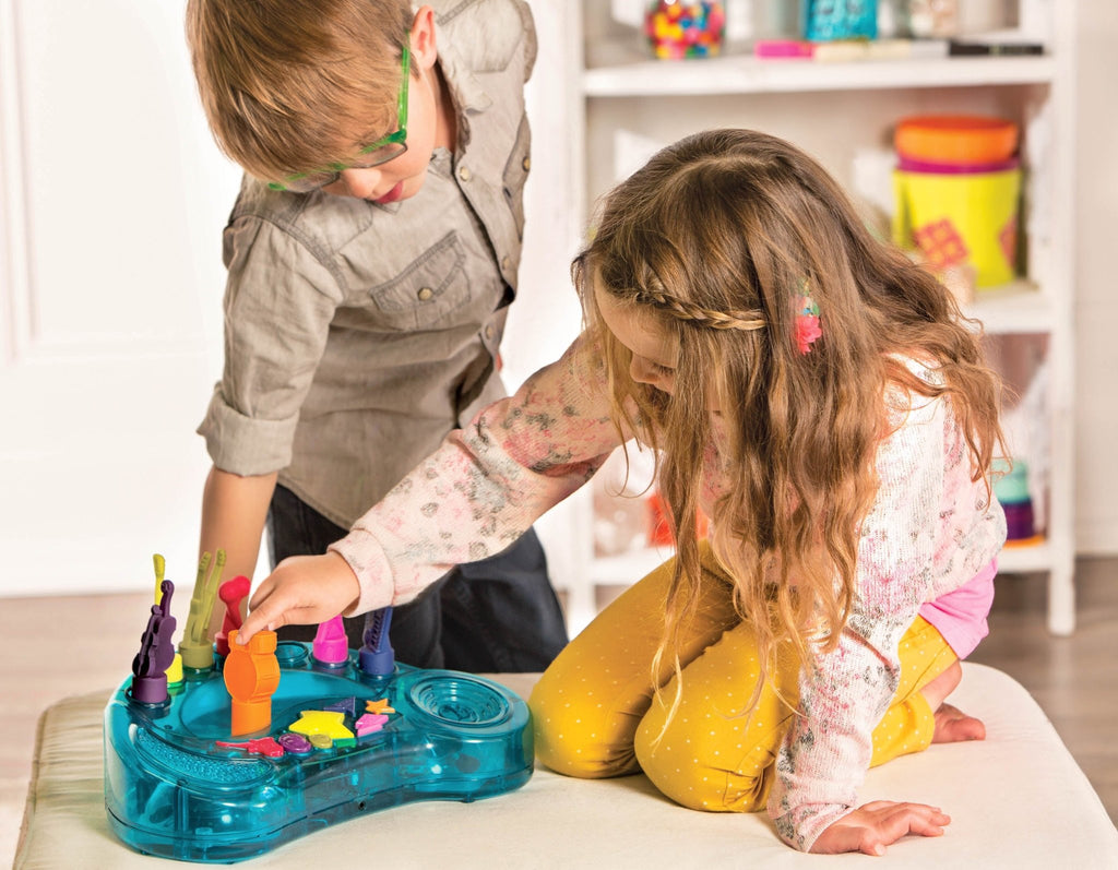 Interactive toy rock music playset
