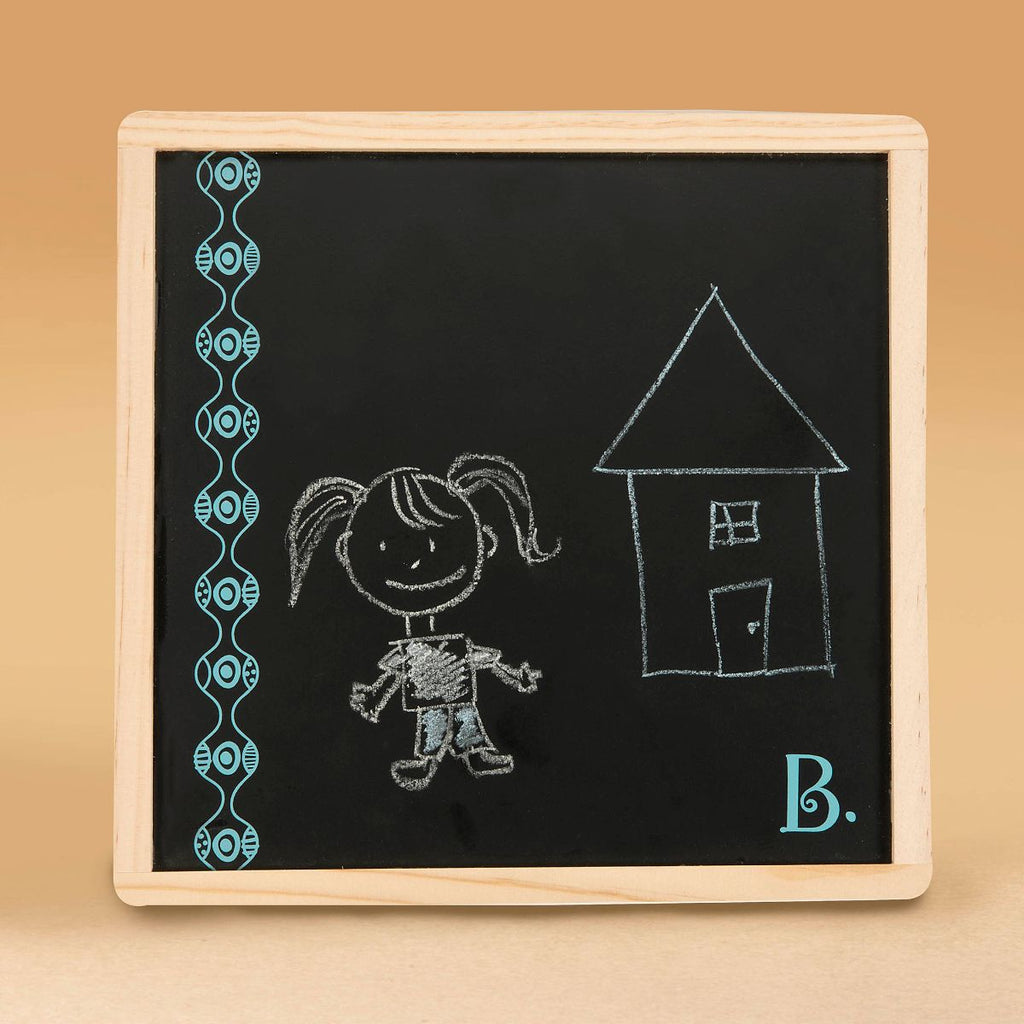 Wooden alphabet puzzle.