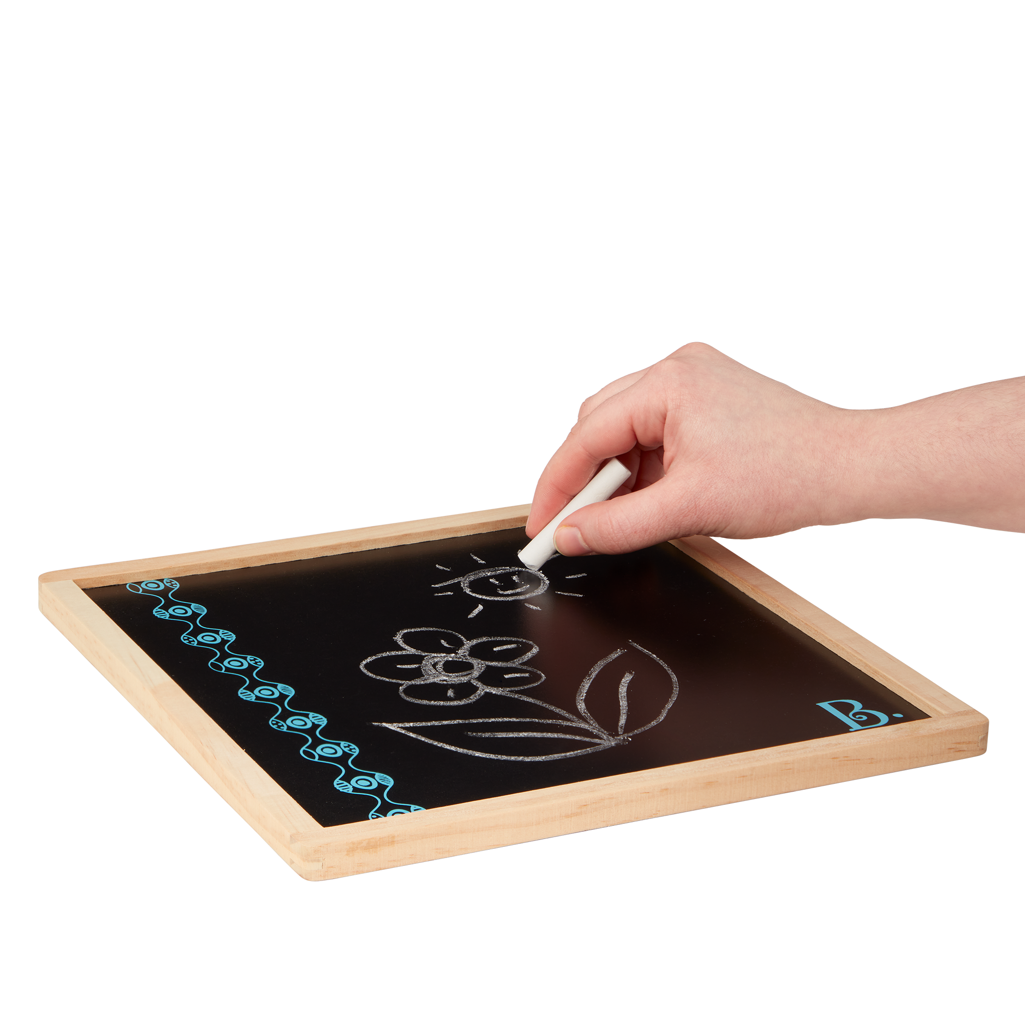 Wooden alphabet puzzle.