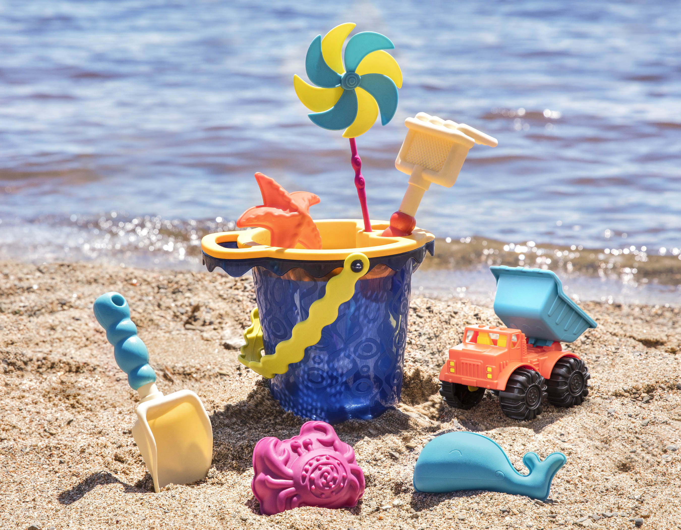 Beach play set for kids.