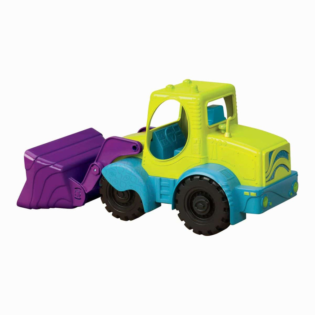 Toy excavator truck