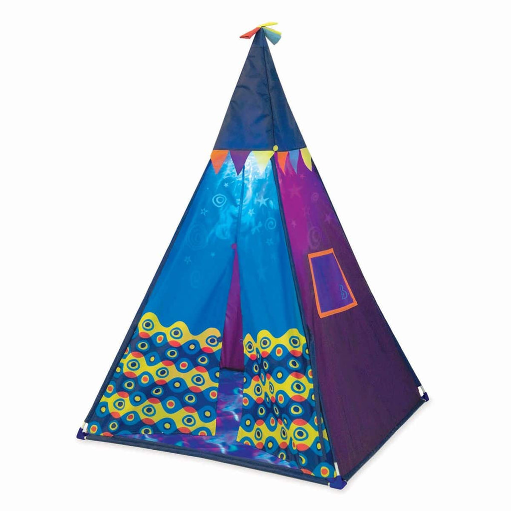Play tent with lamp