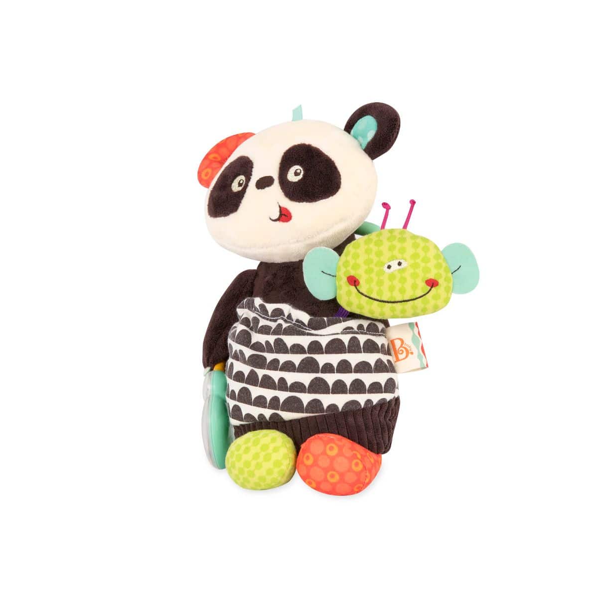 Interactive panda plushie
