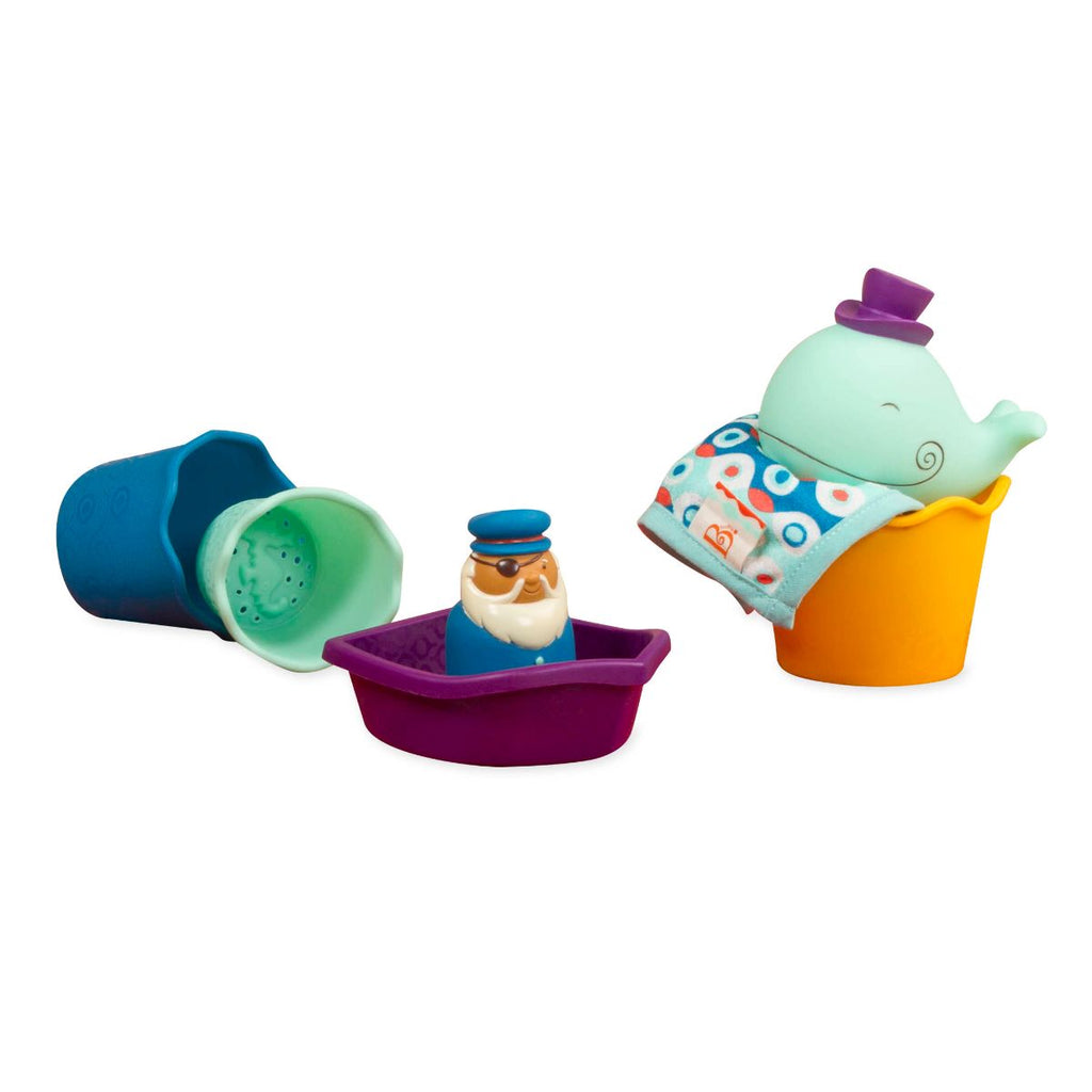 Baby bath toys.