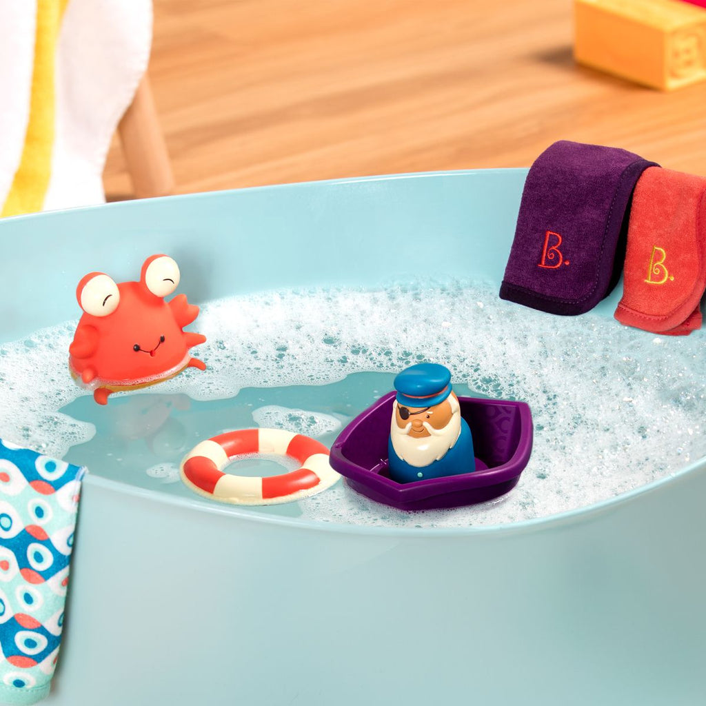 Baby bath toys.
