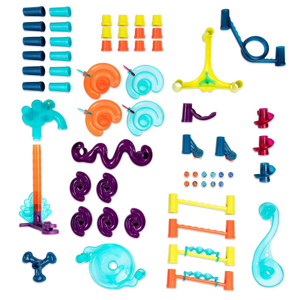 Marble run set.