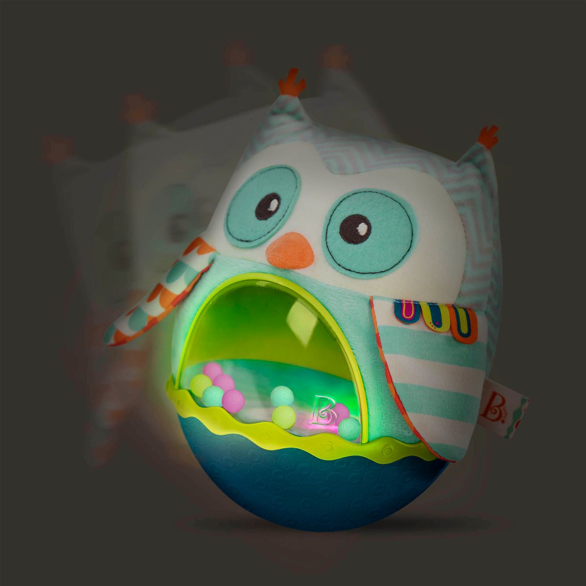 Light up roly-poly owl.