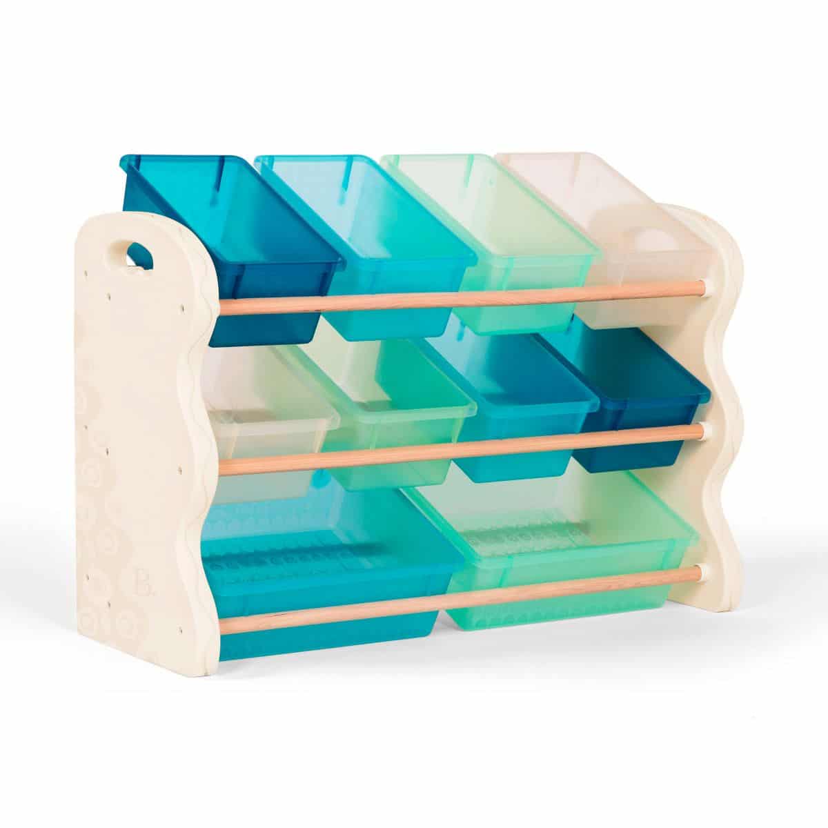Storage bin organizer