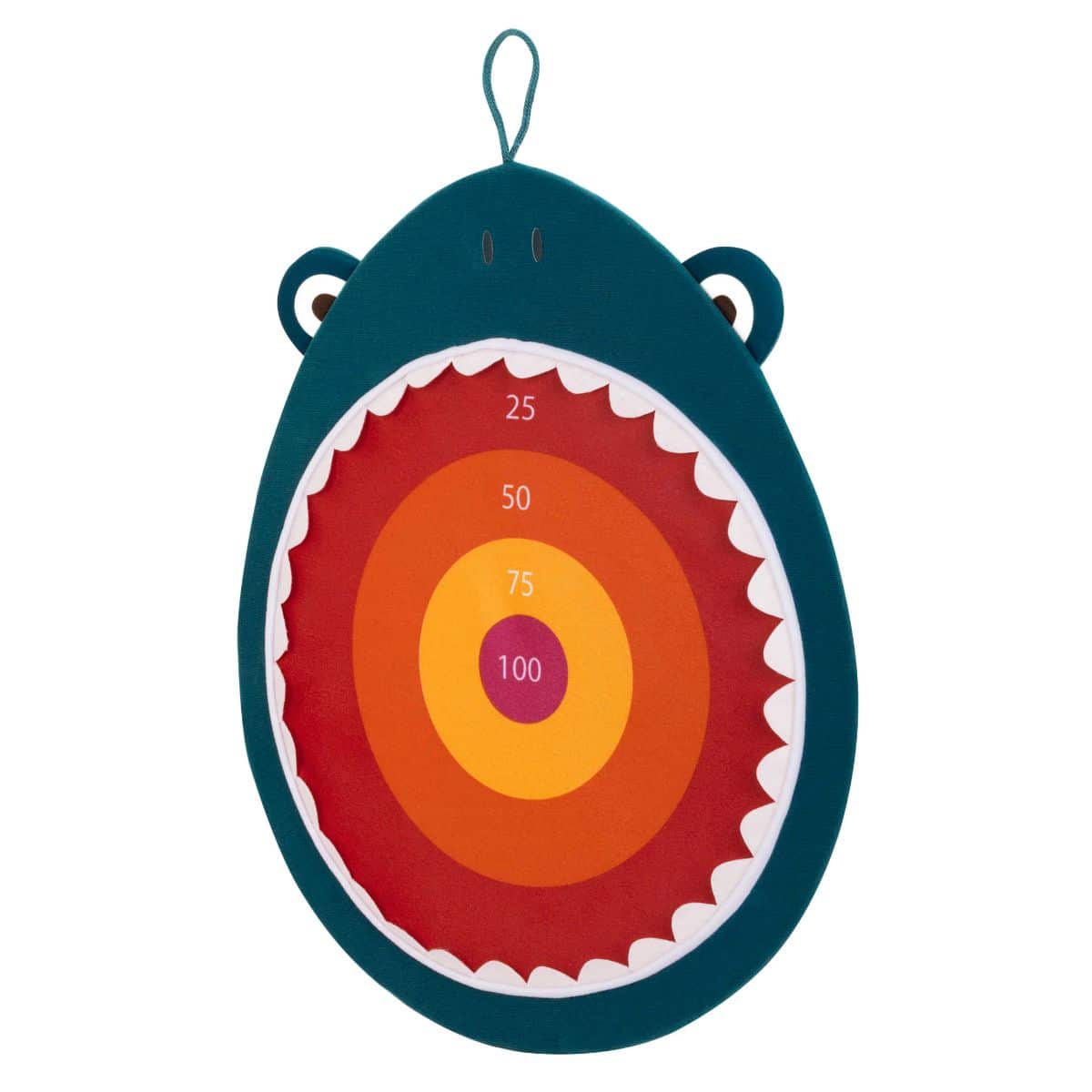 Ocean-themed Velcro dart board