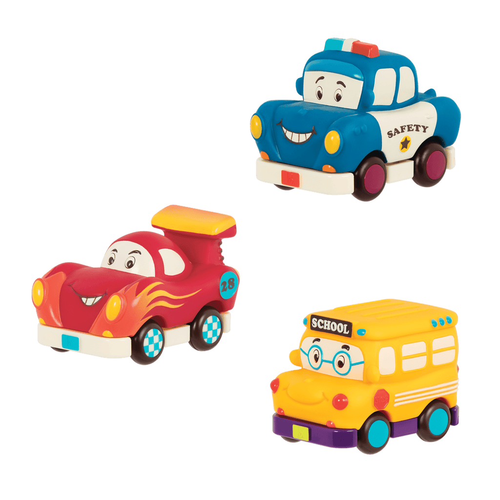 Mini pull-back vehicles