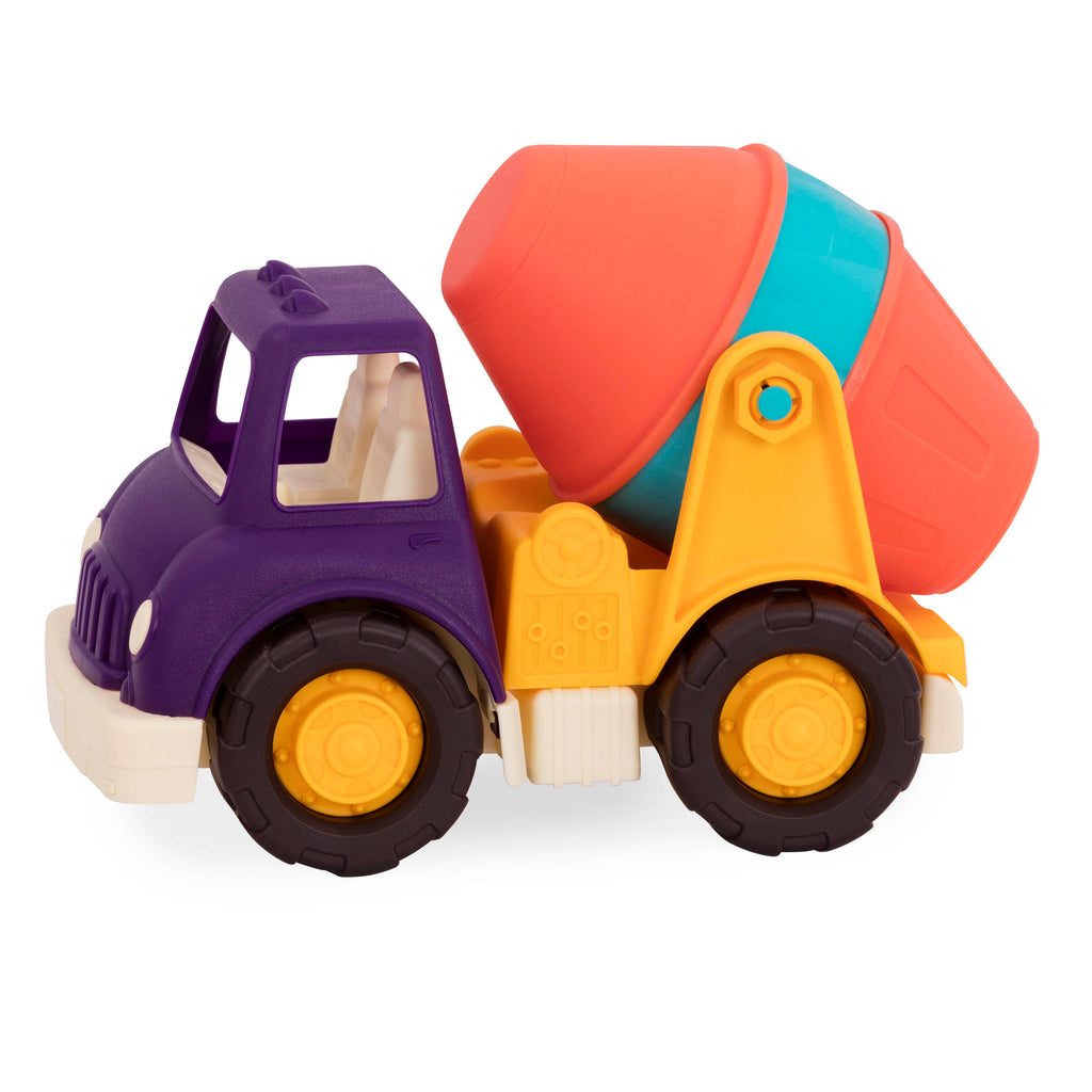 Toy cement truck.