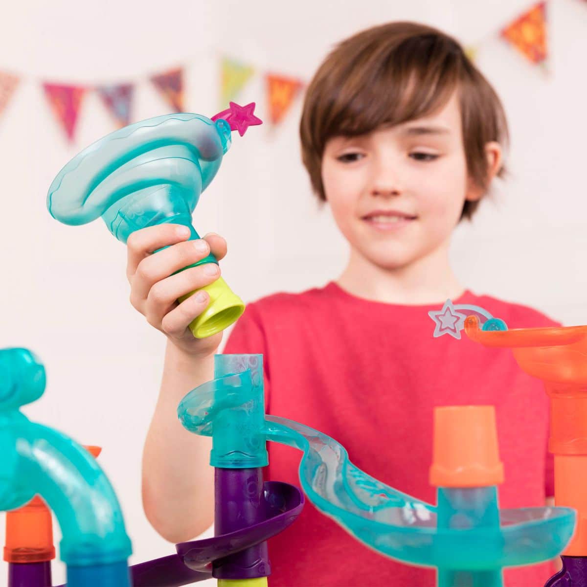 Marble-palooza - 38 Pieces | Marble Run Set | B. toys – MaisonBattat