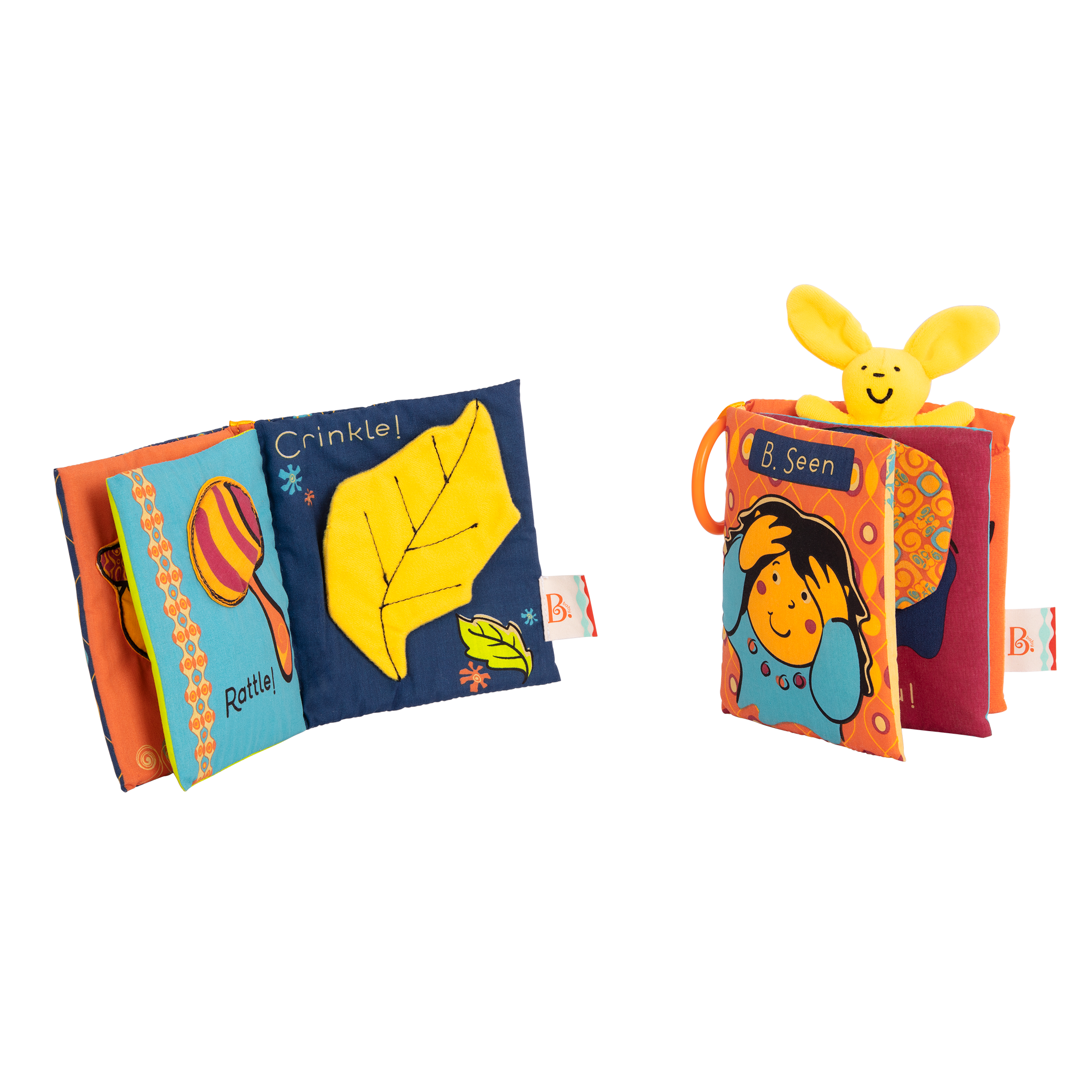 Fabric books for babies.
