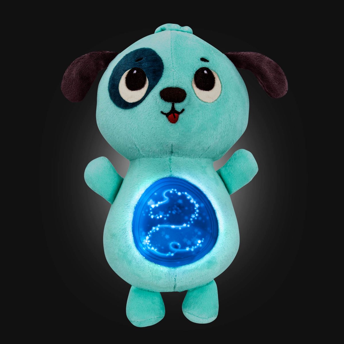 Light-up dog plushie
