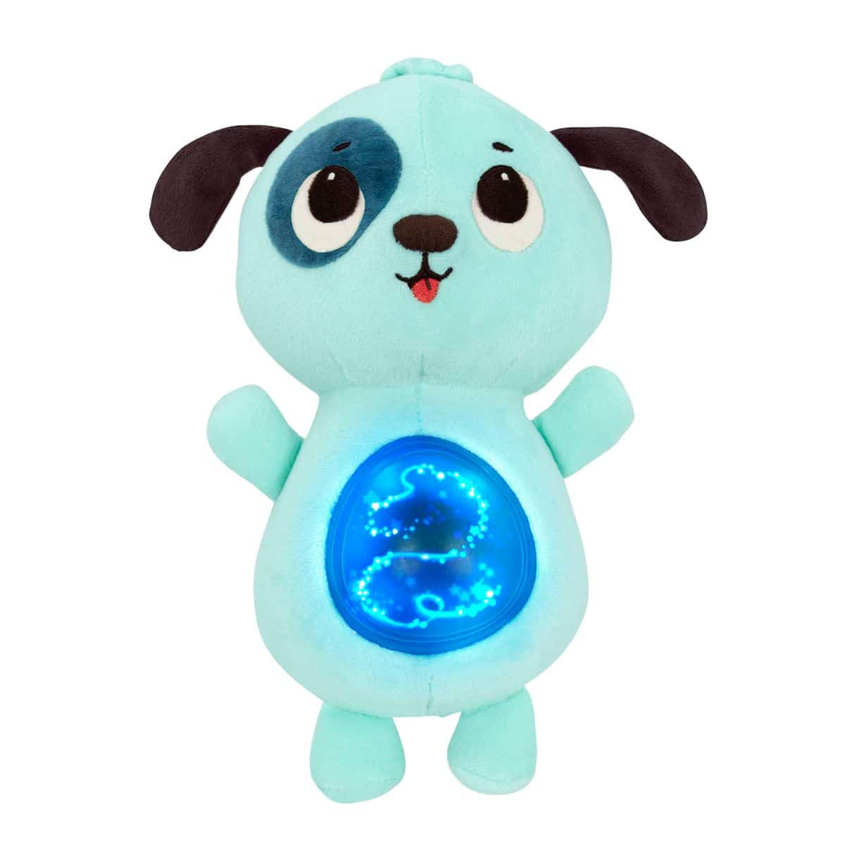 Light-up dog plushie