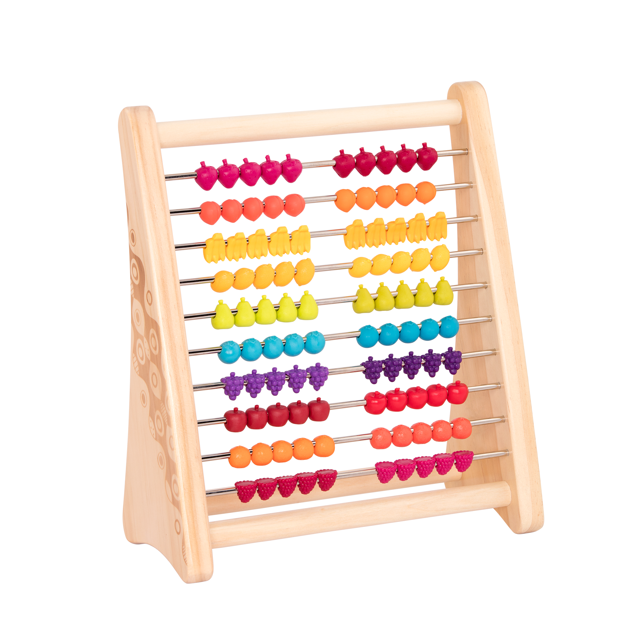 Wooden abacus.