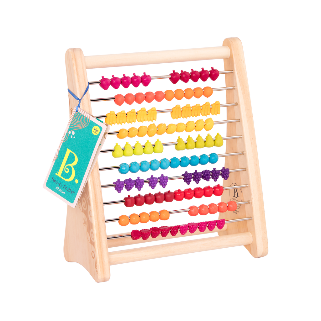 Wooden abacus.