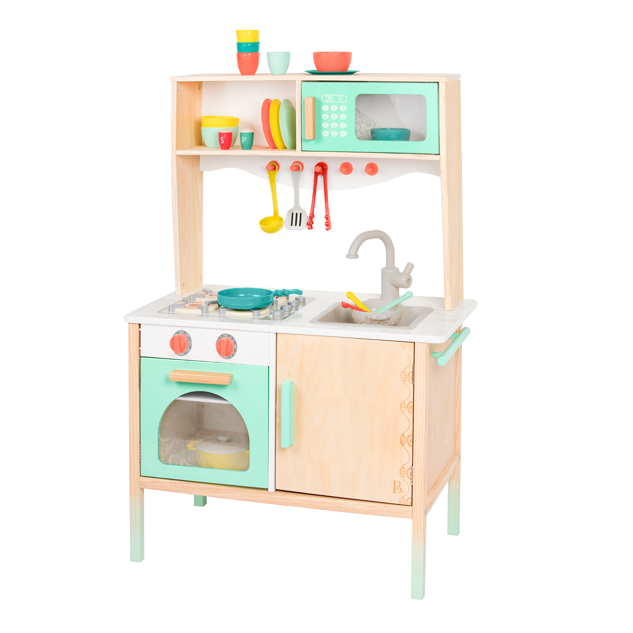 Wooden play kitchen
