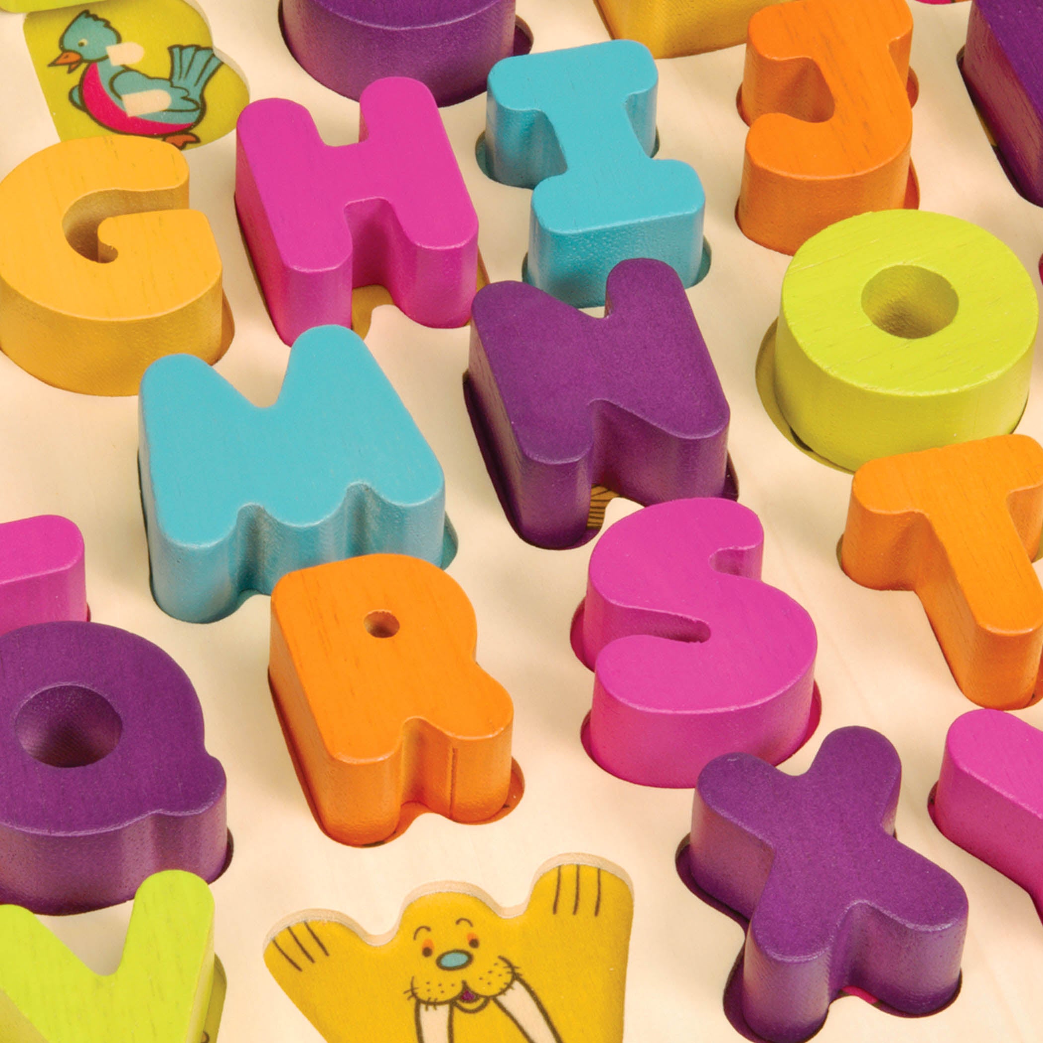 Alpha B. tical | Wooden Alphabet Puzzle | B. toys – MaisonBattat
