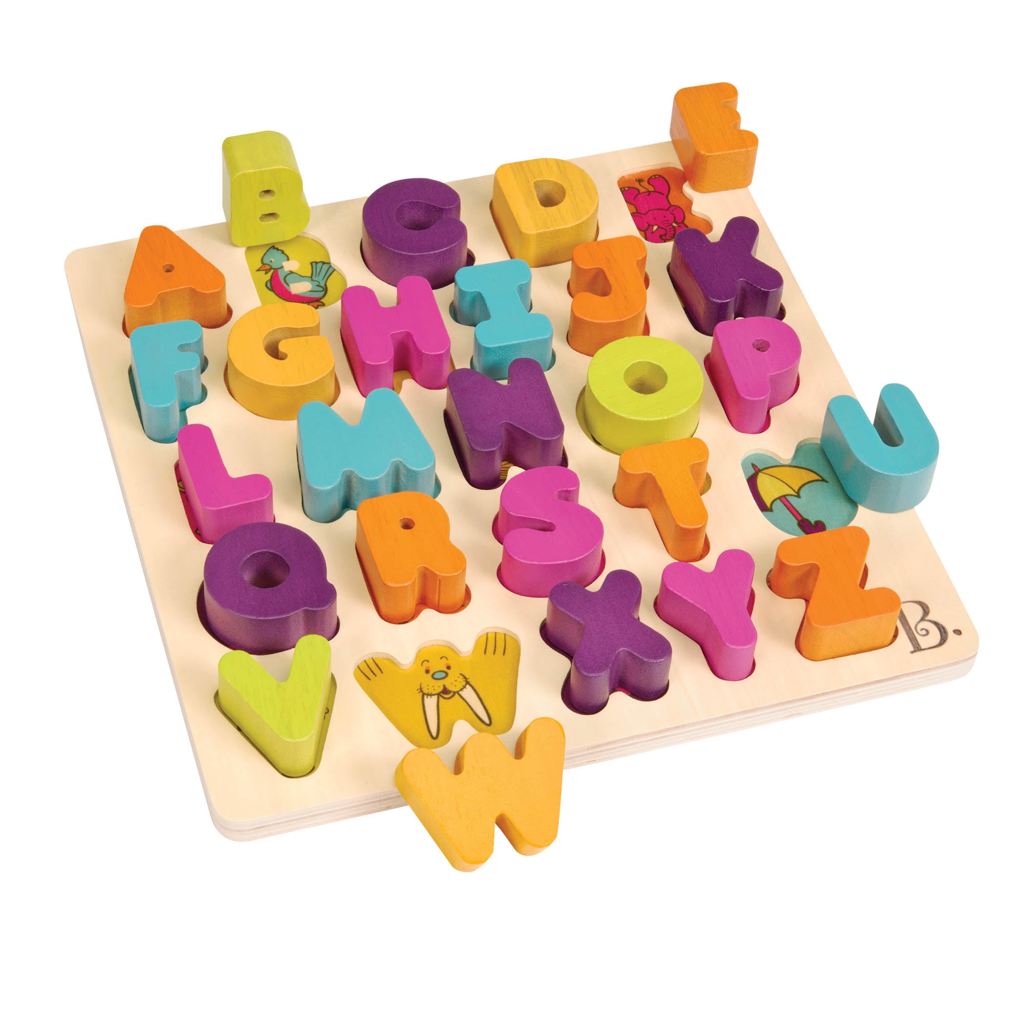 Alpha B. tical | Wooden Alphabet Puzzle | B. toys – MaisonBattat