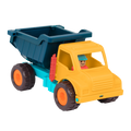 Toy dump truck with driver.