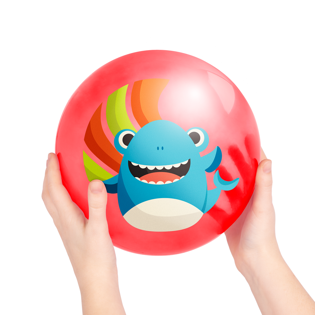 Crab and shark bouncy balls.