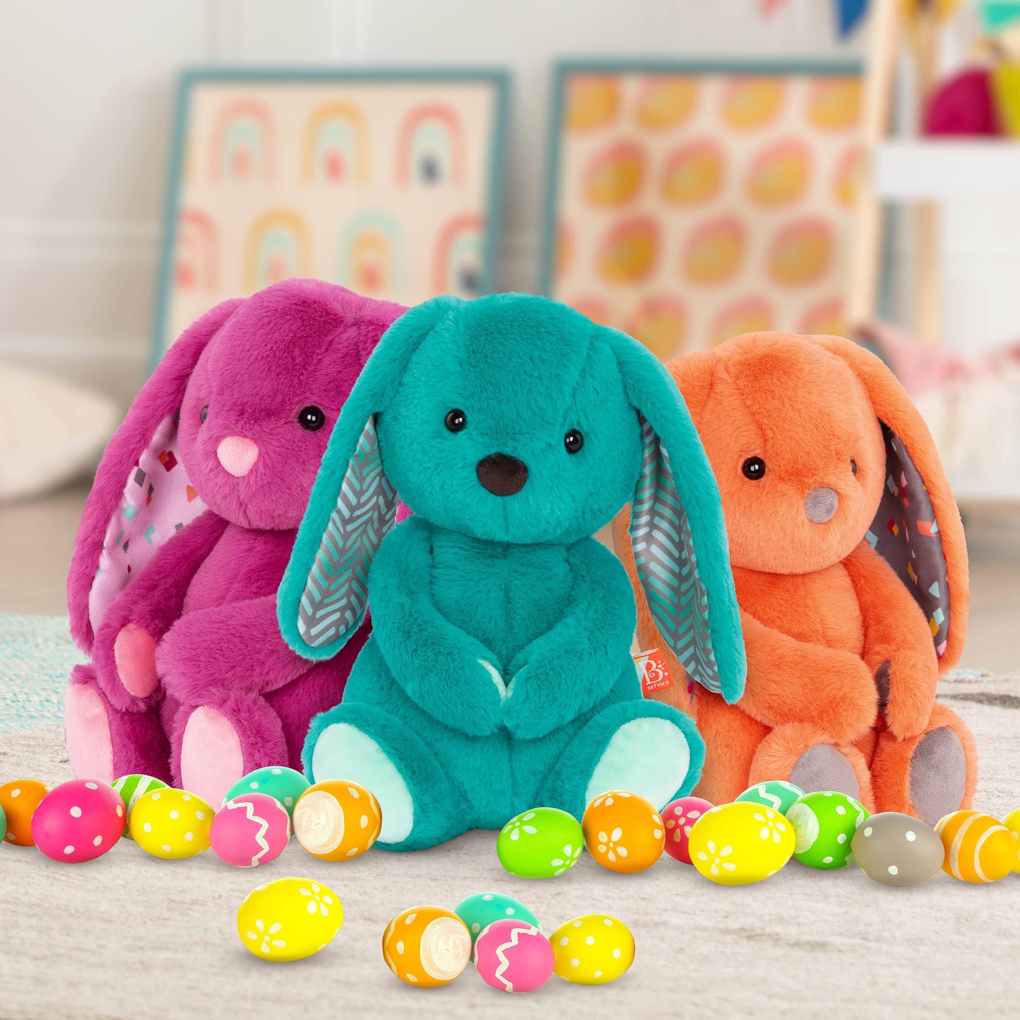 Happyhues - Plumberry Bunny | Stuffed Animal | B. softies