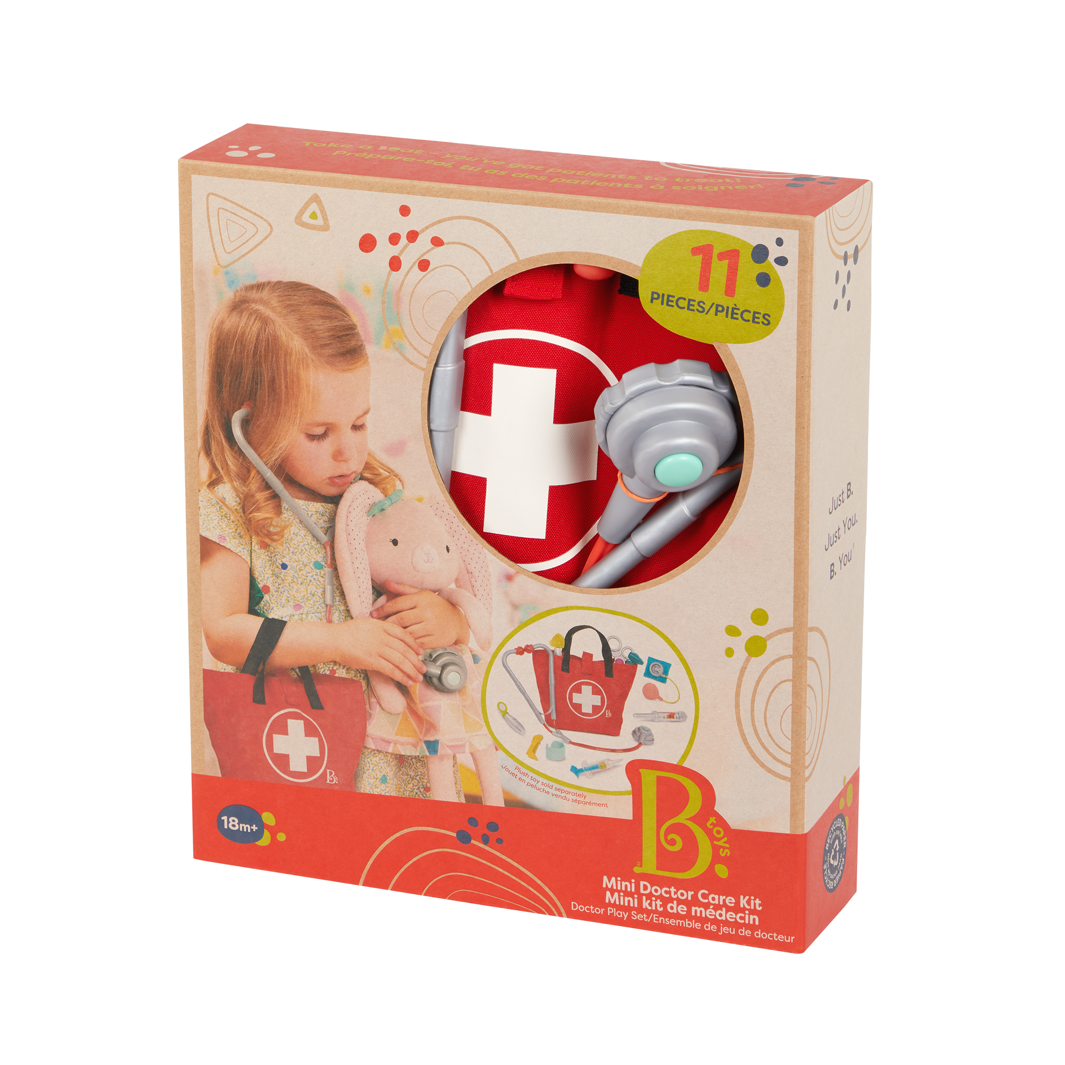 Toy doctor kit.