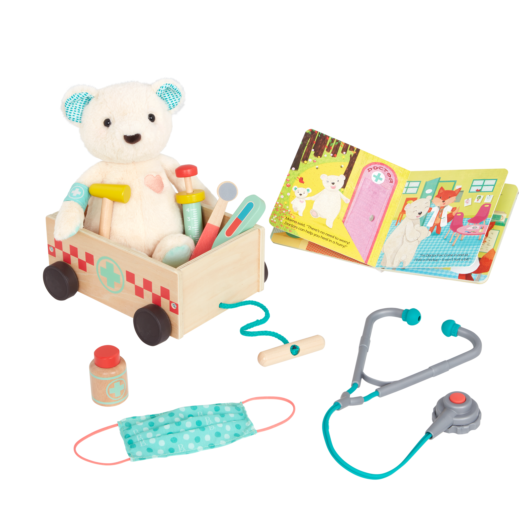 Happyhues - Bobby Bear Playset