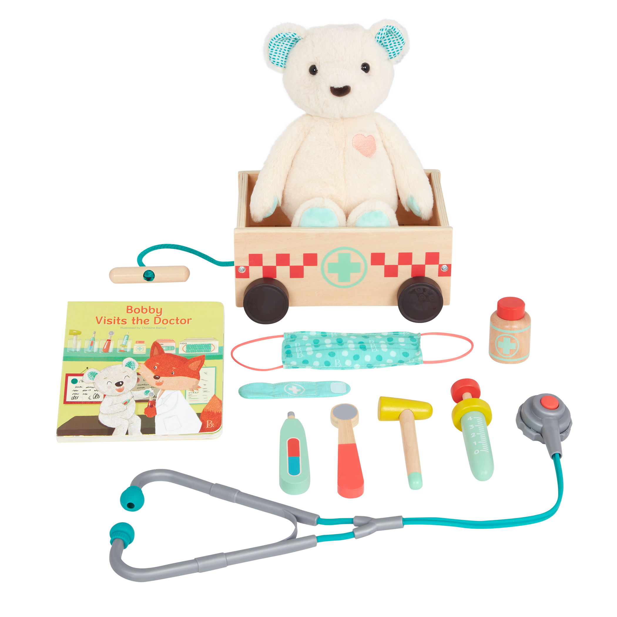 Happyhues - Bobby Bear Playset