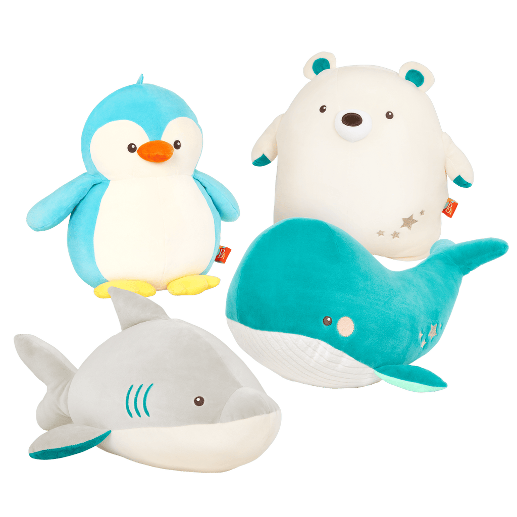 Huggable Squishies - Saylor Shark - B. toys
