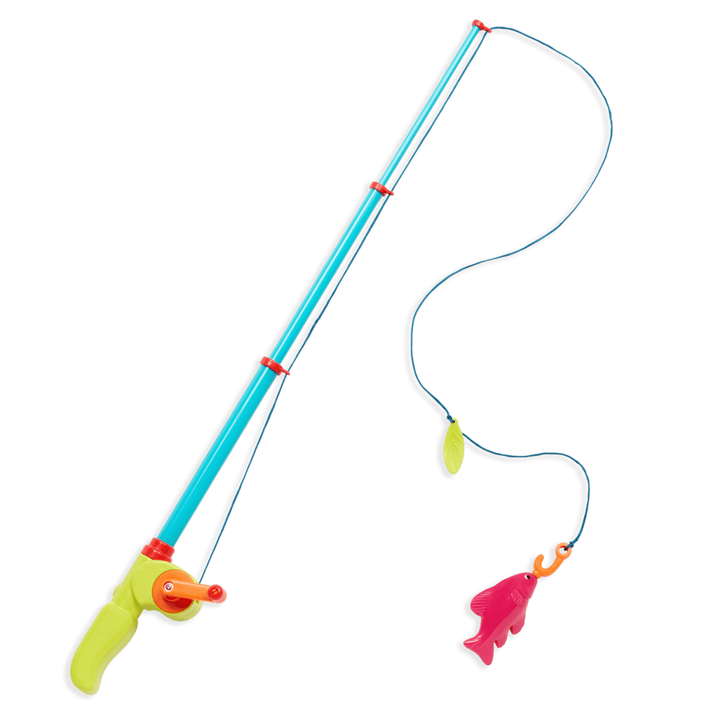 Toy fishing set.