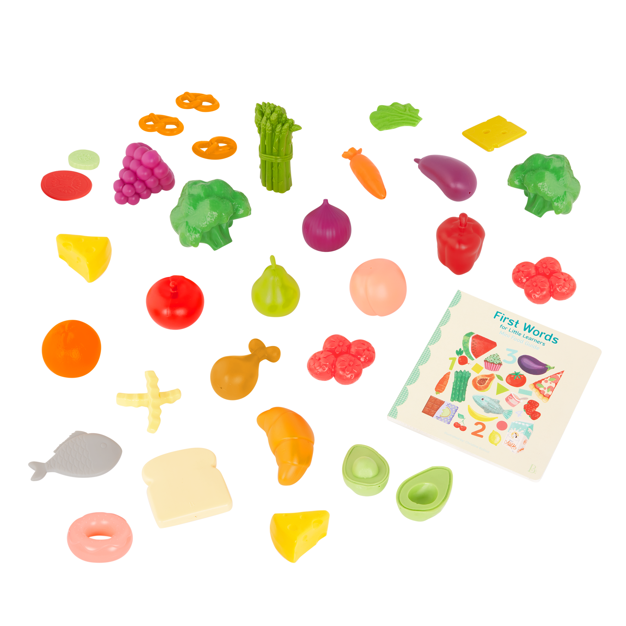 Foodie Fun | Play Food & Board Book | B. toys – MaisonBattat