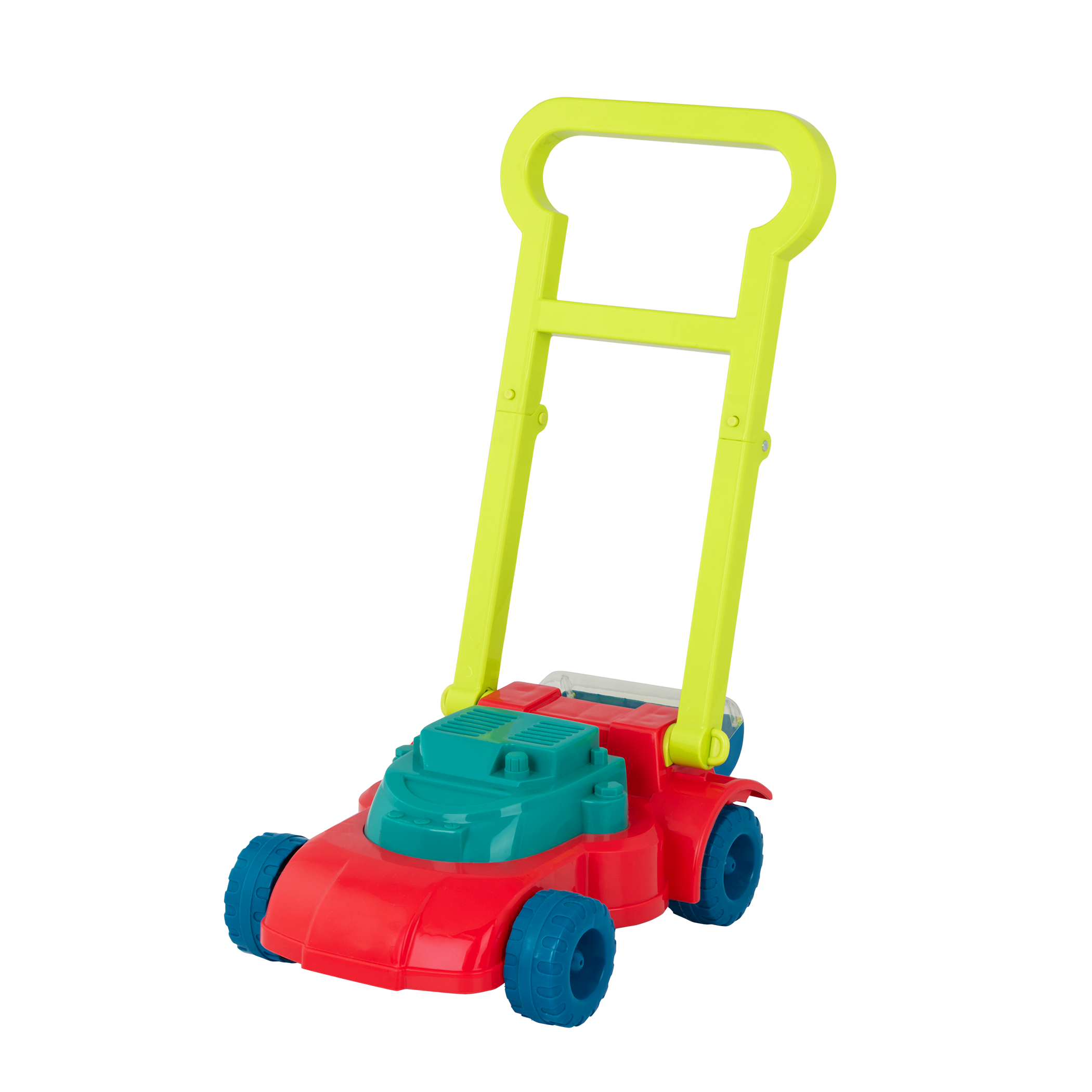 Toy lawn mower push toy bead popper for toddlers