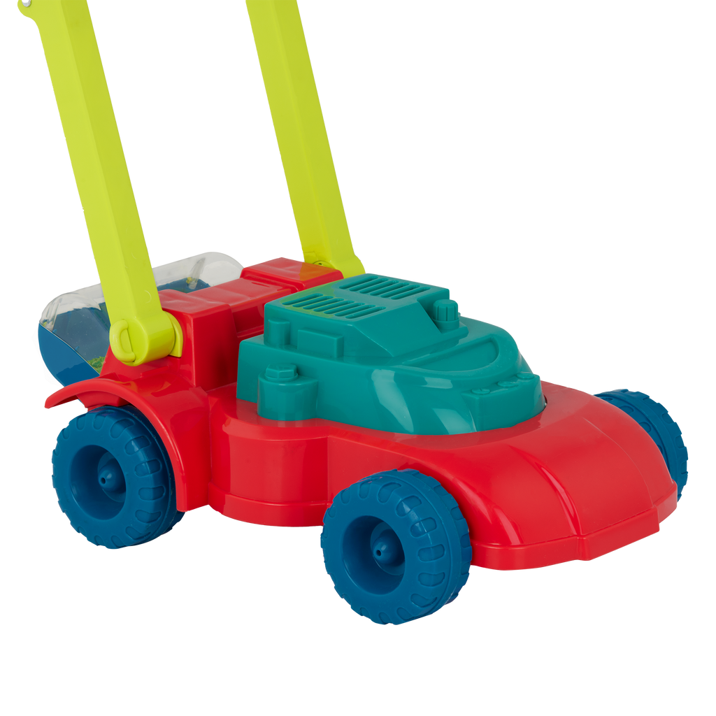 Toy lawn mower push toy bead popper for toddlers