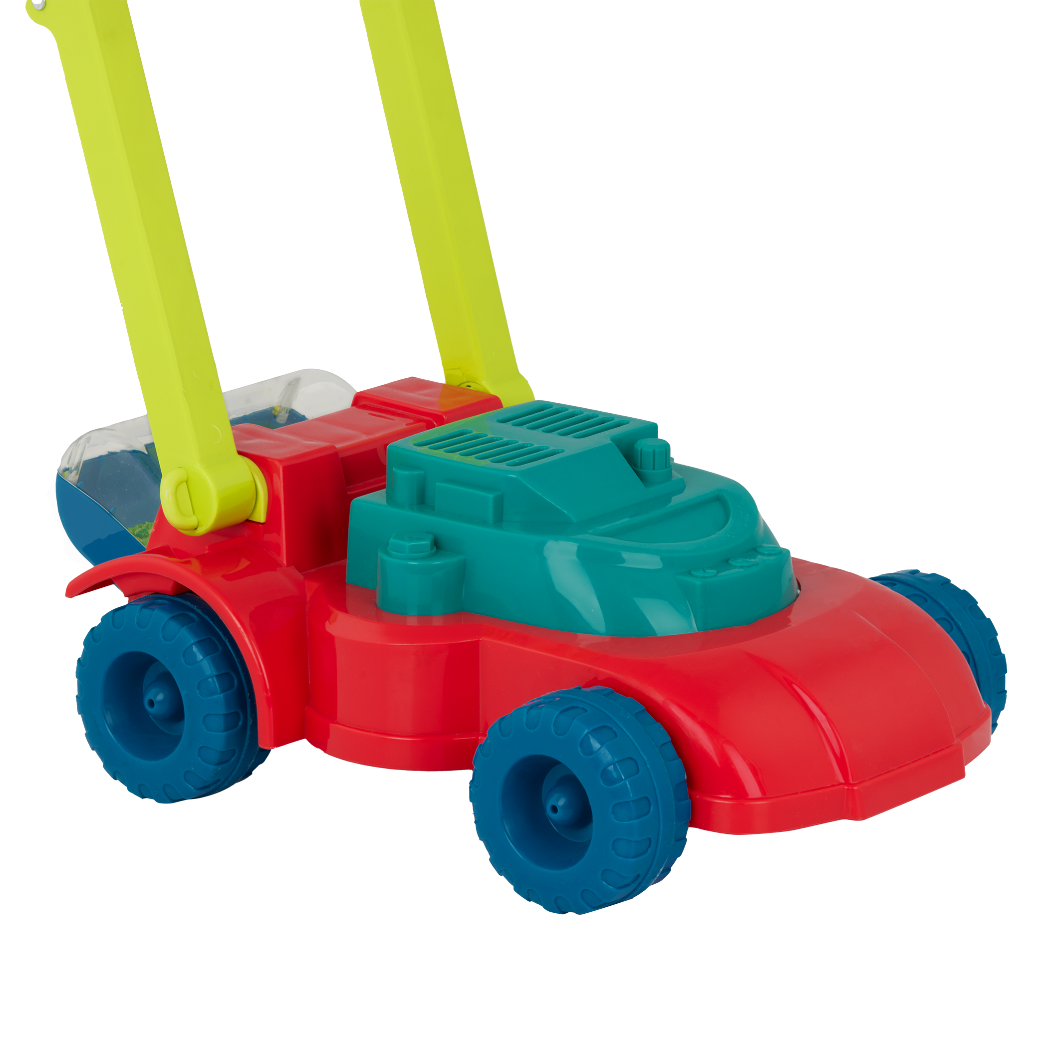 Toy lawn mower push toy bead popper for toddlers