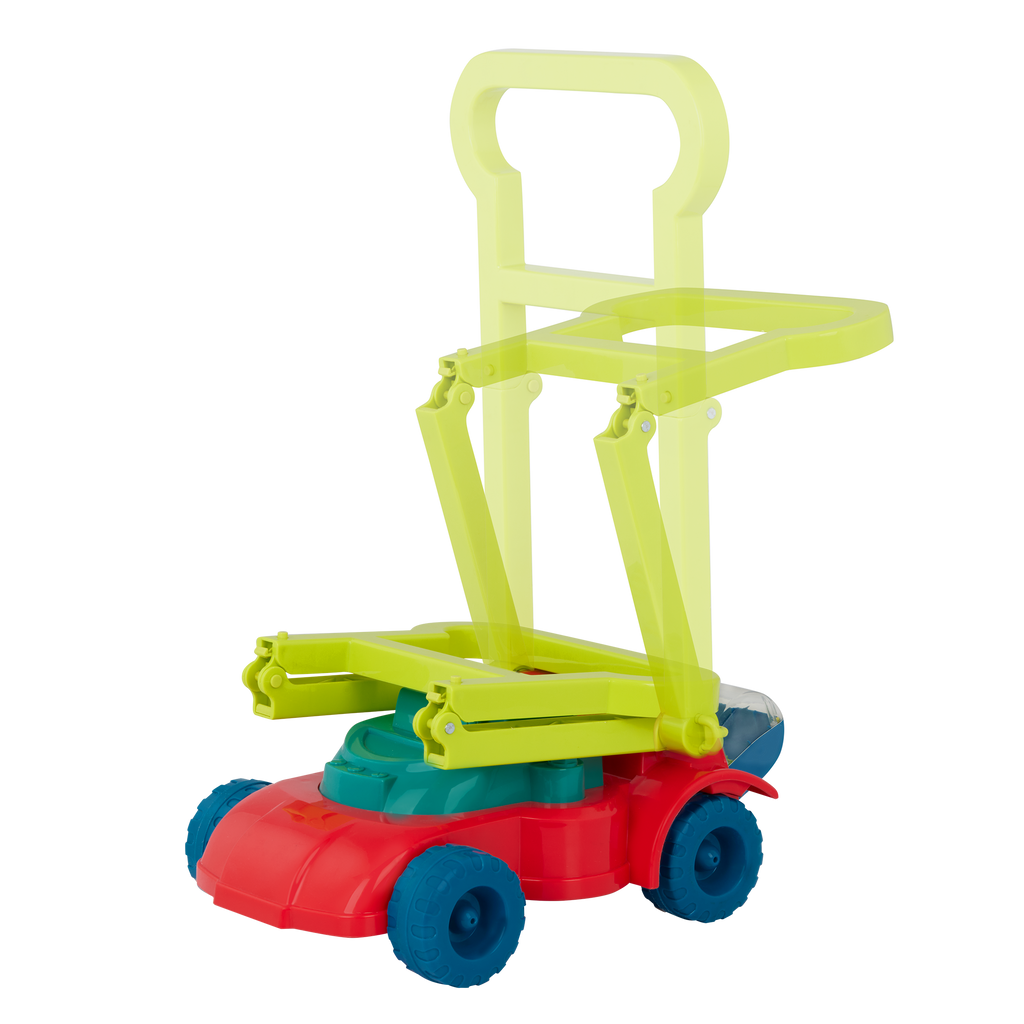 Toy lawn mower push toy bead popper for toddlers