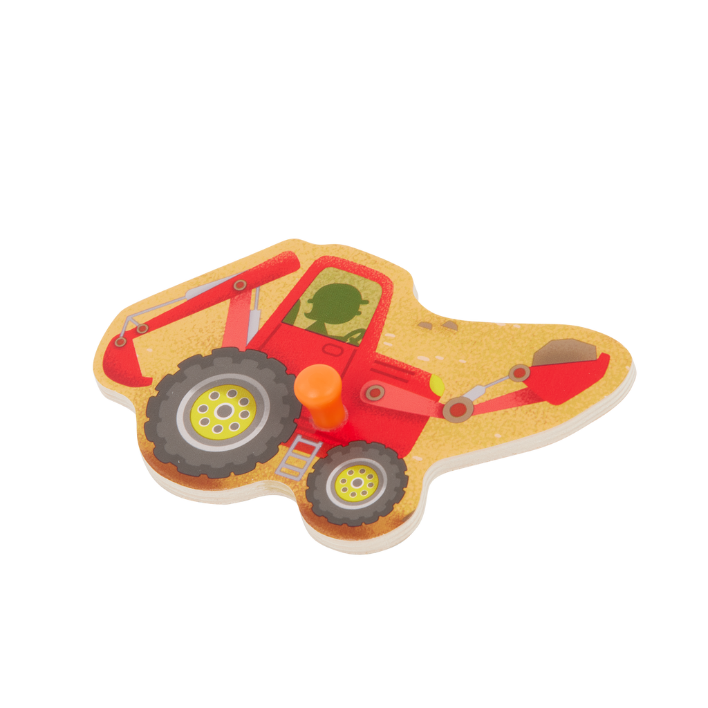 Construction and farm peg puzzles.