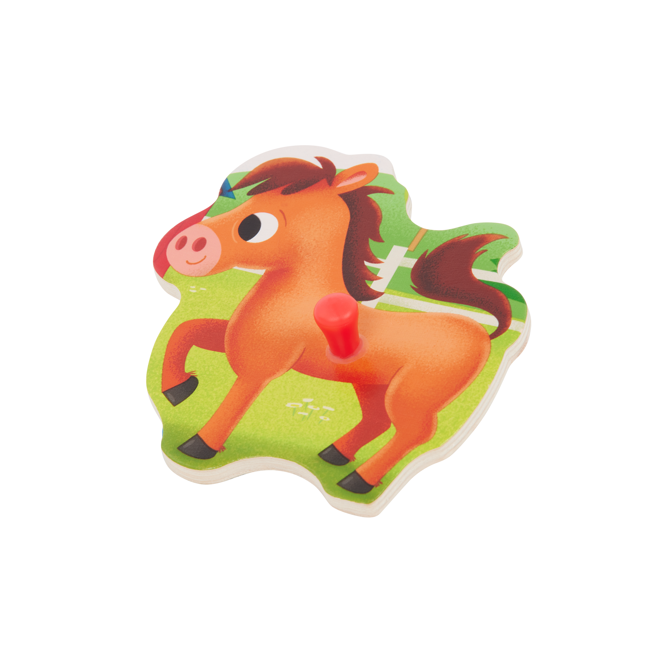 Vehicle and farm animal peg puzzles.