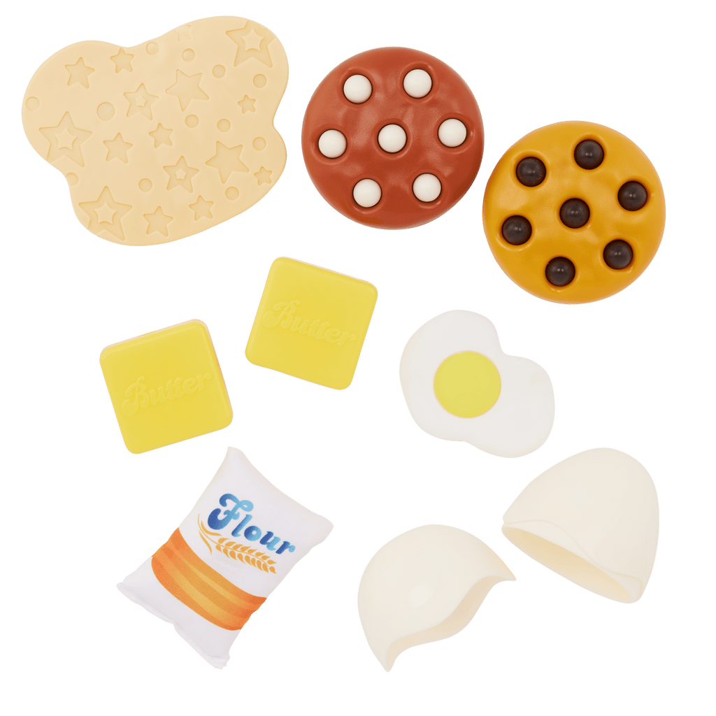 Toy baking set.